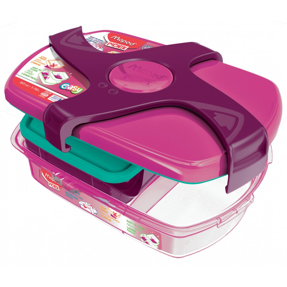 Boite pour Repas Rose Rèf 870016