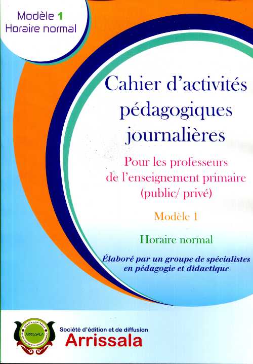Cahier D'Activités Pédagogiques Journalières Modèle 1