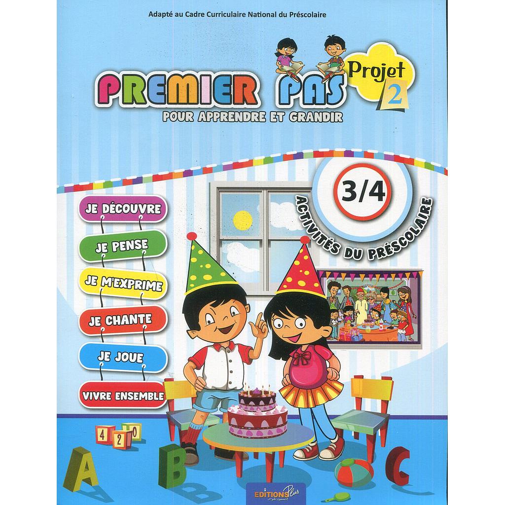 Premier pas pour apprendre et grandir PS 3/4 ans : Projet 2
