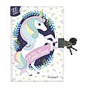 Mon Carnet secret Licornes  - Avec 200 stickers