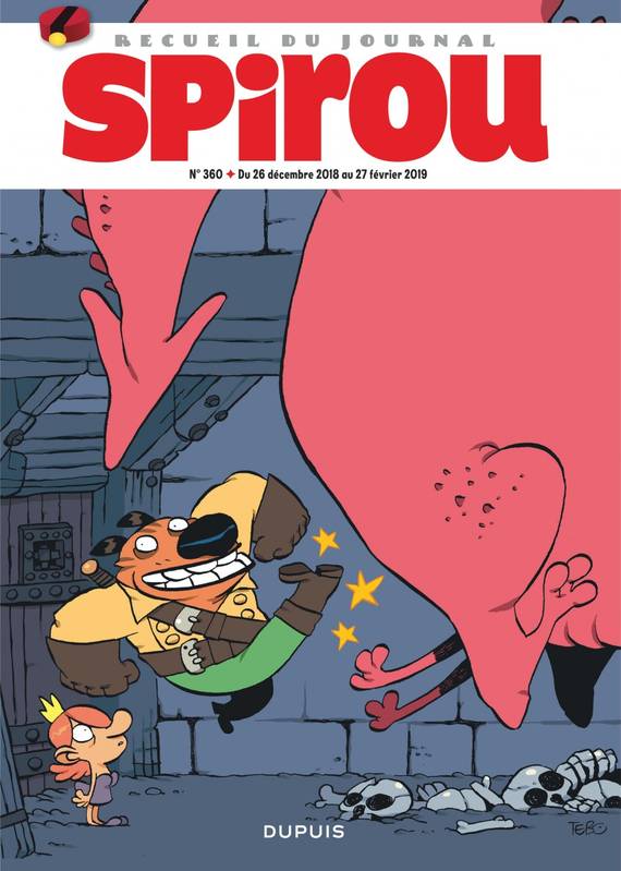 Recueil du journal Spirou N° 360 - du 26 décembre 2018 au 27 février 2019