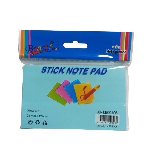 Post- it 76x127mm Couleur