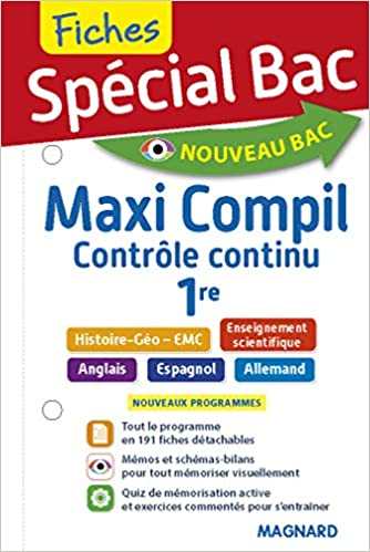 Spécial Bac Fiches - Maxi Compil contrôle continu 1re