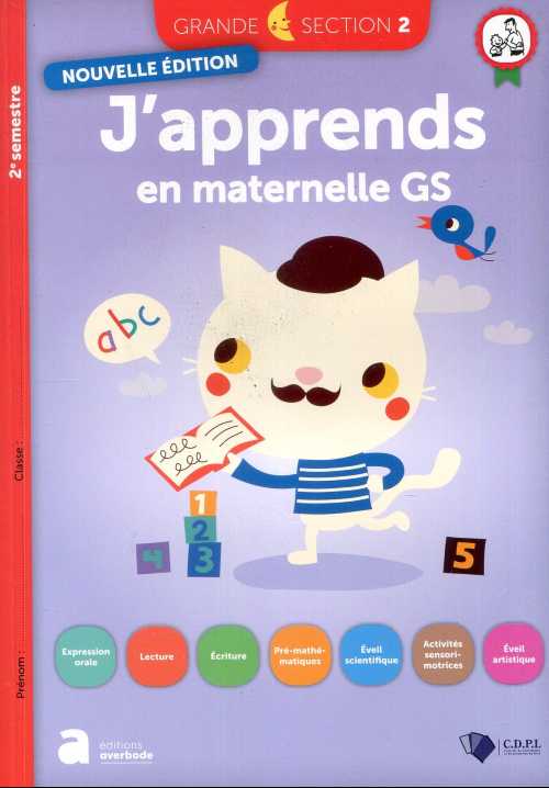J'apprends en maternelle Averbode GS n°2