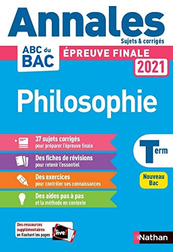 Annales ABC du Bac 2021 - Philosophie