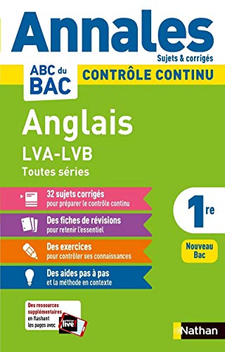 Annales ABC du Bac 2021 - Anglais LVA-LVB