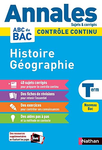 Annales ABC du Bac 2021 - Histoire Géographie Terminale