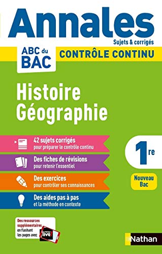 Annales ABC du Bac 2021 - Histoire-Géographie 1re - Contrôle continu (9)
