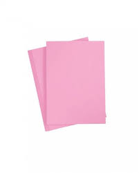 Chemise Cartonnée Rose 240G Paquet de 100