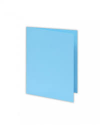 Chemise Cartonnée Bleu 240G Paquet de 100