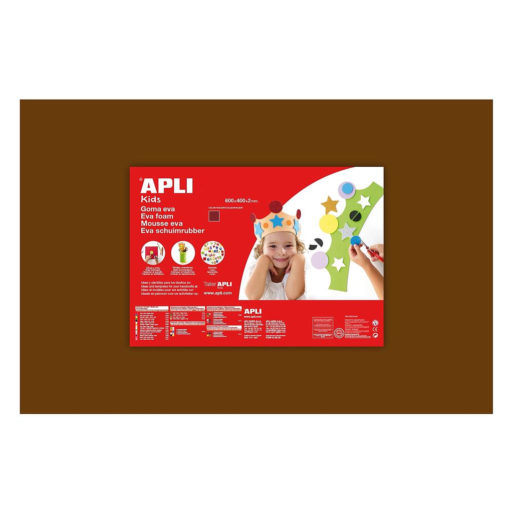 Feuille de papier mousse 400*600mm Marron