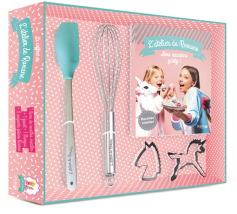 Le coffret de l'atelier de Roxane  - Avec 1 fouet, 1 maryse, 2 emporte-pièces licorne