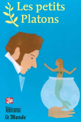 Les petits Platons - Coffret Bleu cinq petits Platons  - Coffret 5 volumes : Les mystères d'Héraclite ; Le rire d'Epicure ; Erasme ou le grelot de la folie ; Kierkegaard et la sirène ; le professeur Freud parle aux poissons