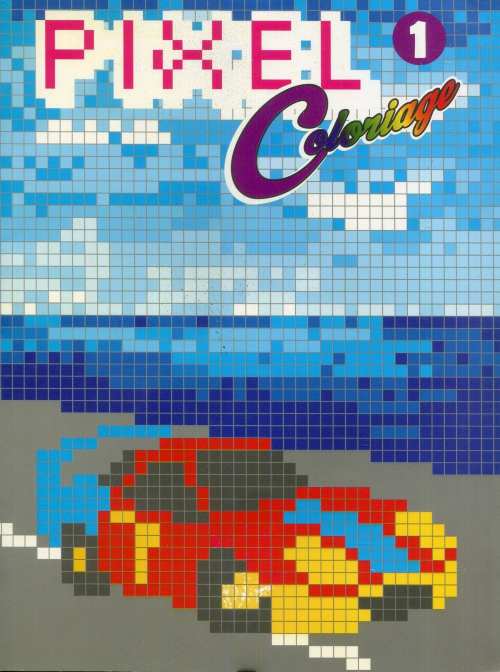 PIXEL Coloriage Moyens de Transports 1