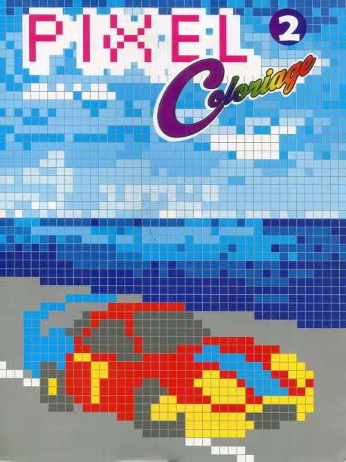 PIXEL Coloriage Moyens de Transports 2