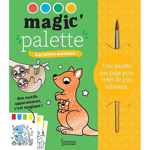Magic Palette : Les bébés animaux  - Avec un pinceau