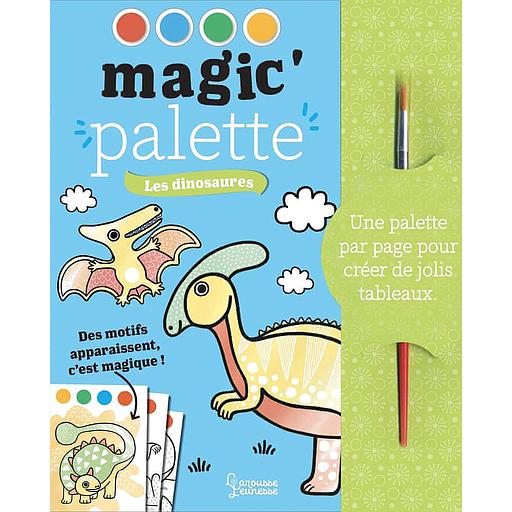 Magic palette - Les dinosaures  - Avec 1 pinceau