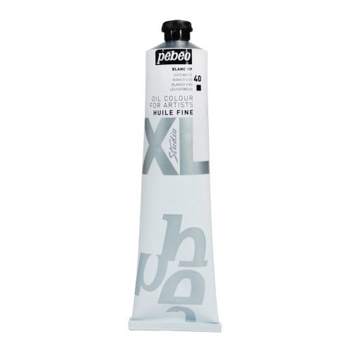 Peinture à l'Huile Fine Pebeo Studio XL 200ml - Blanc Vif