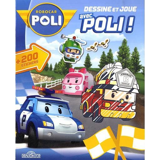 Robocar Poli - Dessine et joue avec Poli !