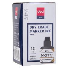 Encre de Marqueur Effaçable Noir