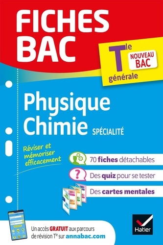 Fiche Bac - Physique-Chimie spécialité Tle