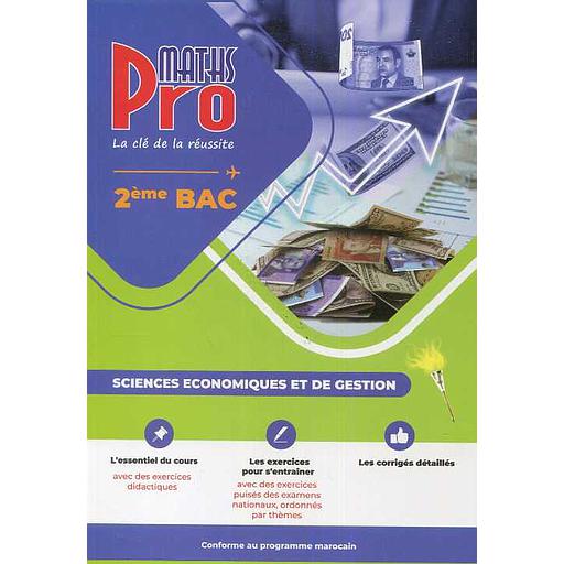 Pro maths 2ème BAC Siences Economiques et Gestion