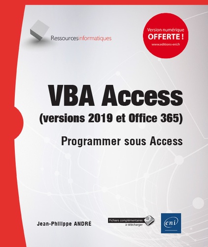 VBA Access (versions 2019 et Office 365)  - Programmer sous Access