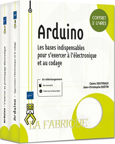 Arduino - Coffret de 2 livres