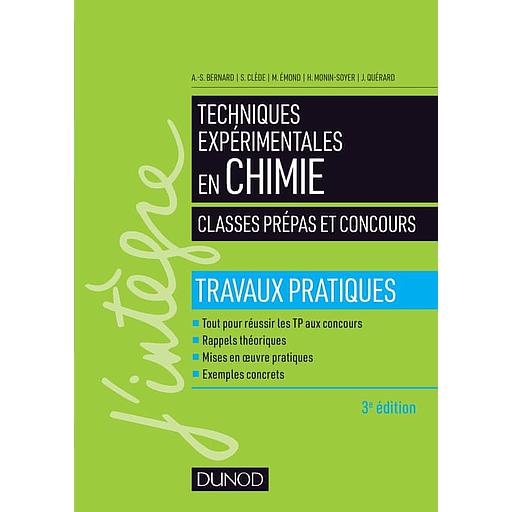 Techniques expérimentales en chimie