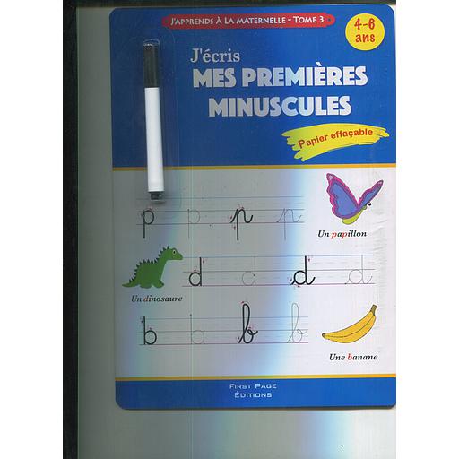 J'écris mes premières minuscules