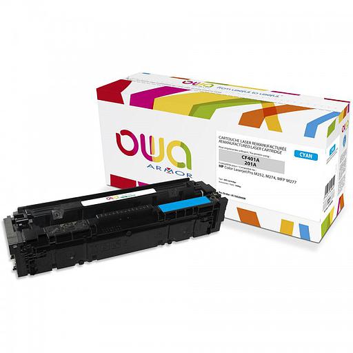 Toner HP 201A Cyan pour Imprimante Couleur HP