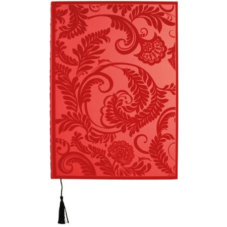 Boncahier Velours - Vermillon