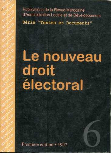Le nouveau droit électoral