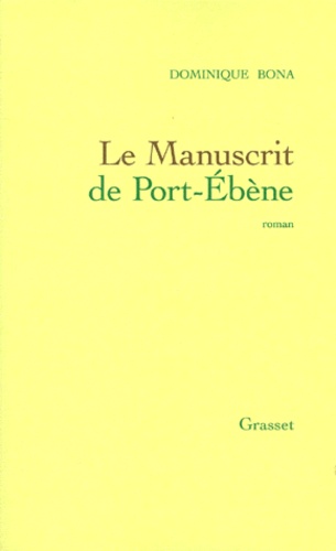 Le manuscrit de Port-Ébène