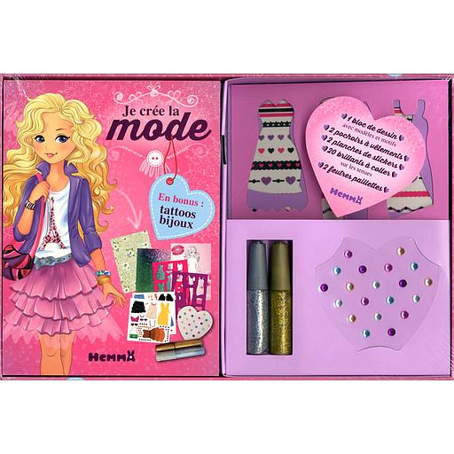 Coffret je crée la mode  - Avec tattoos bijoux