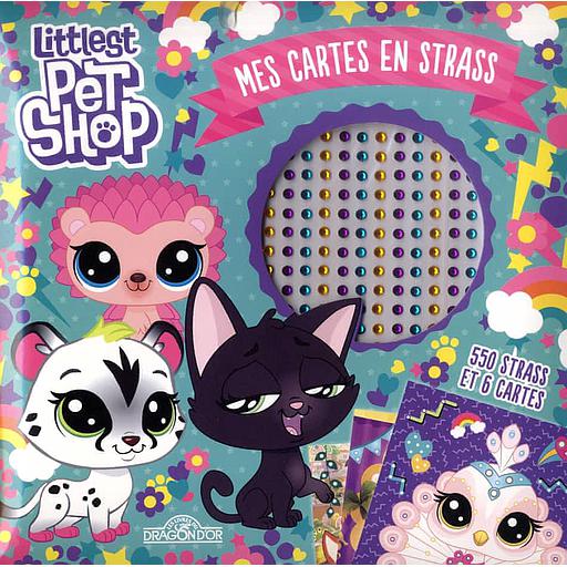 Mes cartes en strass Littlest Pet Shop  - 550 strass et 6 cartes