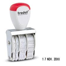 Tampon dateur Trodat - Sans plaque