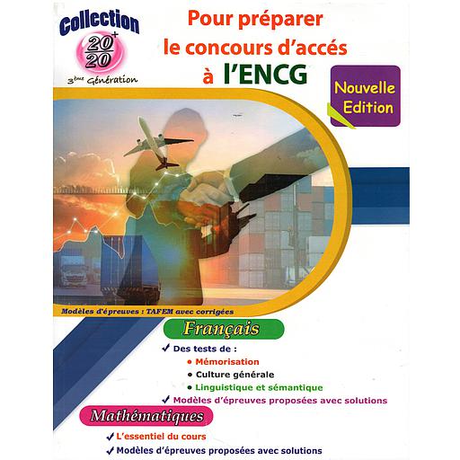 20/20 Pour préparer le concours d'accès a l'ENCG modèle d'épreuves TAFEM avec corrigées