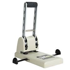 Perforateur Robuste 100 feuilles, 80 mm, 6 mm Gris