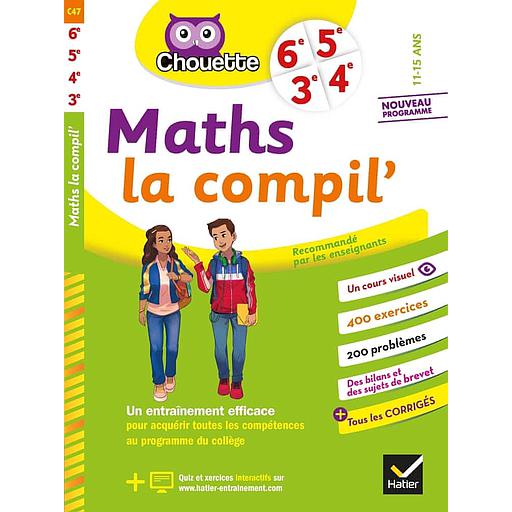 Maths la compil' 6e, 5e, 4e, 3e