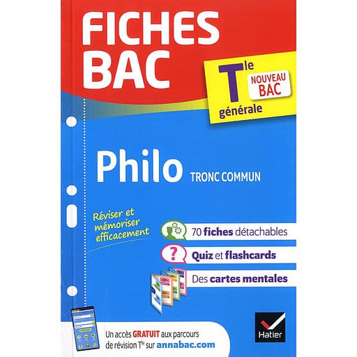 Philosophie Tle Tronc commun