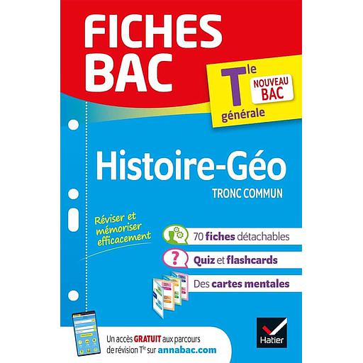 Histoire-Géographie Tle tronc commun
