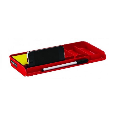 Organisateur de Bureau Rouge