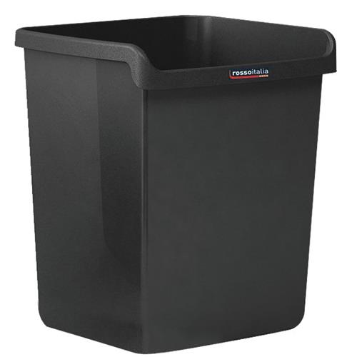 Corbeille papier noir