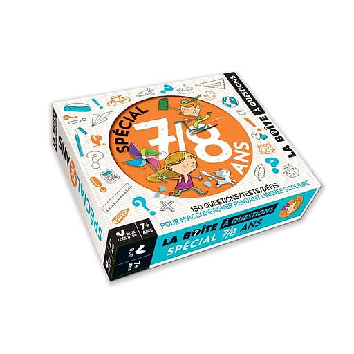 La boîte à questions spécial 7/8 ans  - Avec 78 cartes