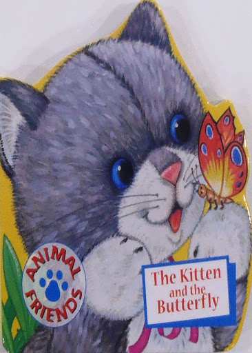 Animal Friends : The kitten and the butterfly