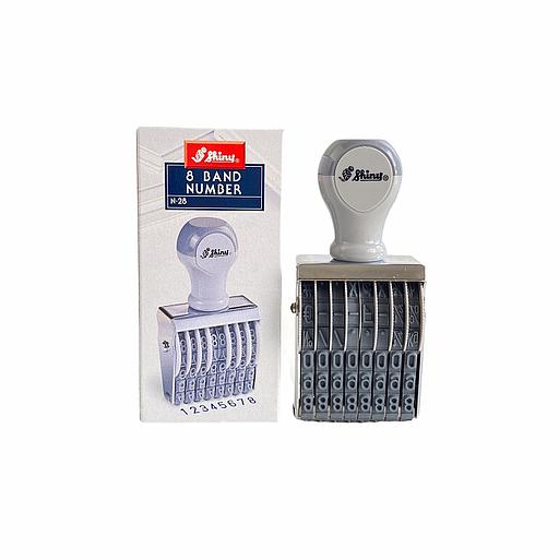 Tampon Numerateur Shiny N-28 7MM