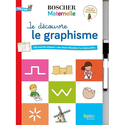 Je découvre le graphisme  - Avec autocollants repositionnables