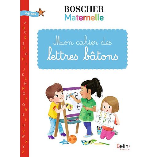 Mon cahier des lettres bâtons