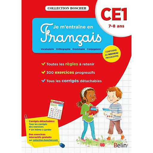 Je m'entraîne en Français CE1  - 7-8 ans